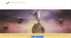 Desktop Screenshot of egyensulyakademia.com